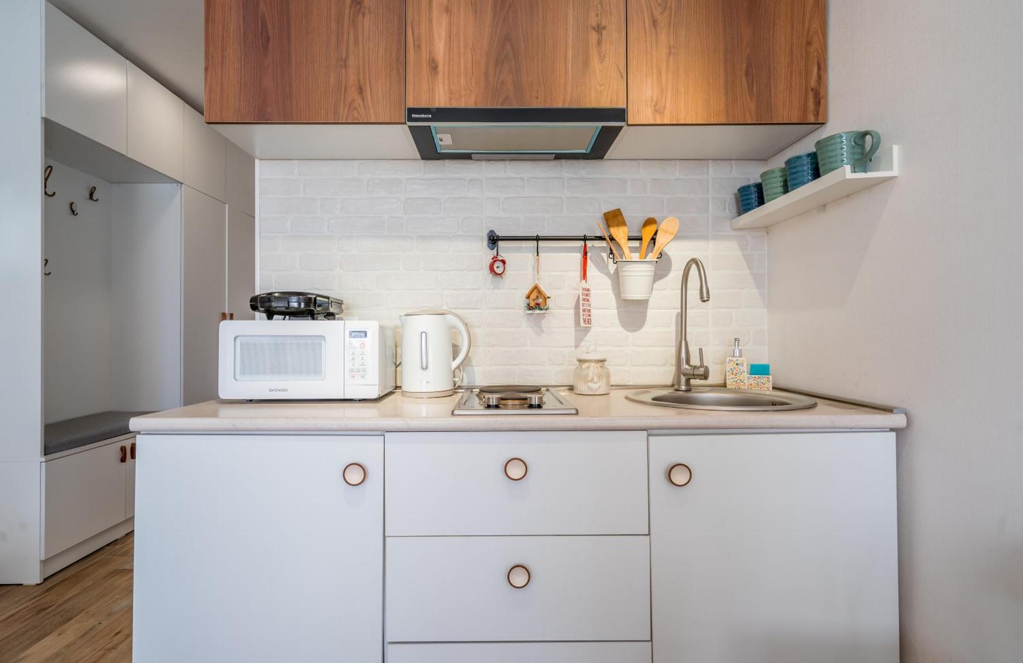 Winter Is Here Apartment In New 구다우리 외부 사진