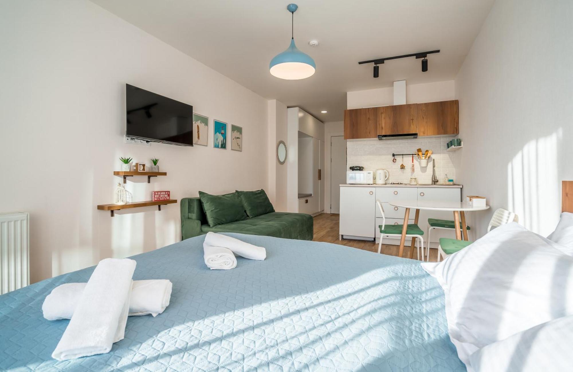 Winter Is Here Apartment In New 구다우리 외부 사진